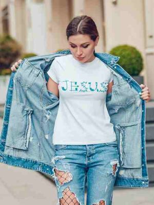 Jesus blue